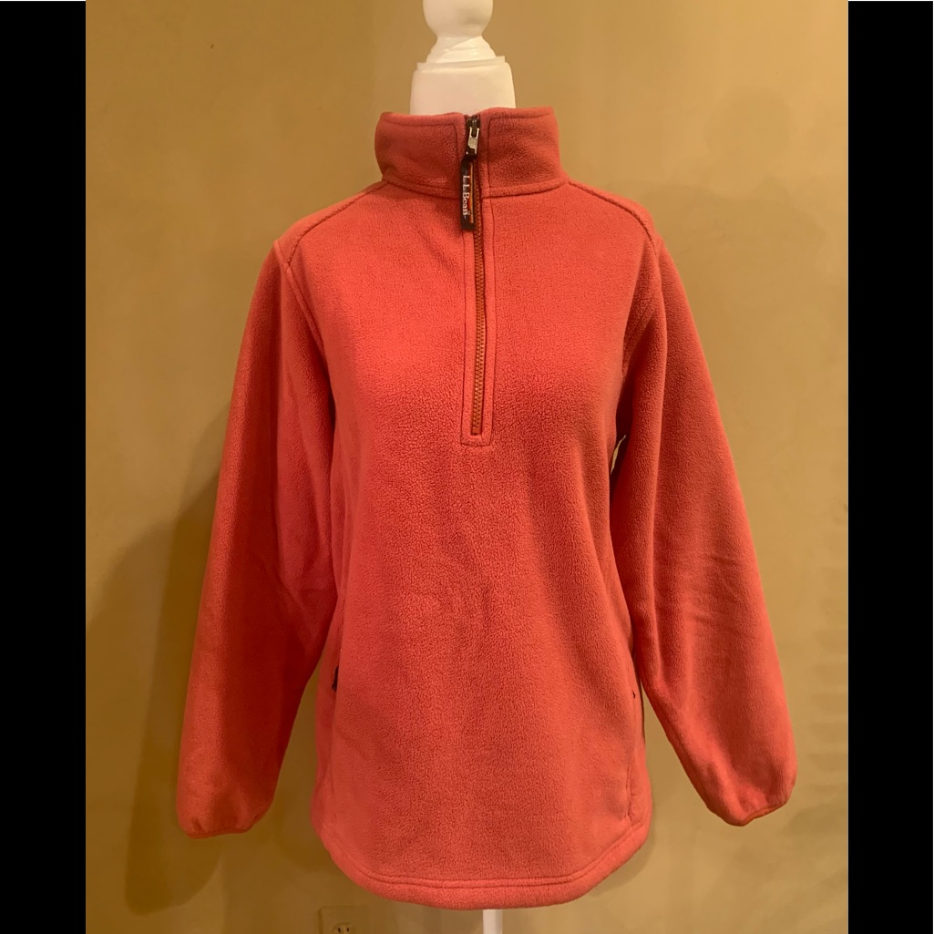 L.L. Bean 3/4 Zip Pullover